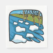 Serviette En Papier Spring (Devant)