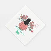 Serviette En Papier Spring Bloom (Coin)
