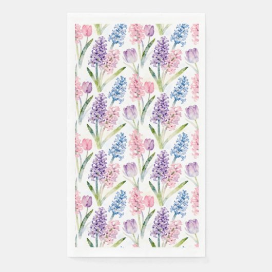 Serviette En Papier Spring Floral Pattern (Devant)