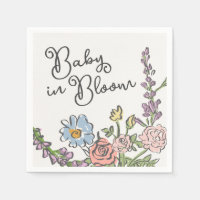 Spring Garden Party Pastel Floral Baby shower