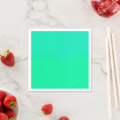 Serviette En Papier Spring Green Gradient  (En situation)
