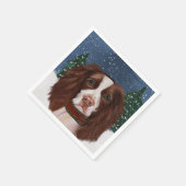 SERVIETTE EN PAPIER SPRINGER SPANIEL ANGLAIS         (Coin)