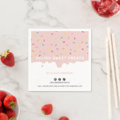 Serviette En Papier SPRINKLES moderne mignon arrosage arrosé (En situation)