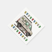 Serviette En Papier Sprinter Camper Van RV heureux camper (Coin)