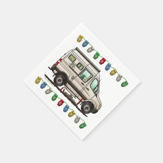 Serviette En Papier Sprinter Camper Van RV heureux camper (Coin)