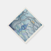 Serviette En Papier Sprite magique d'hiver (Coin)