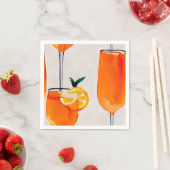 Serviette En Papier Spritz - Napkin (En situation)