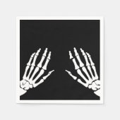 Serviette En Papier Squelette (Devant)