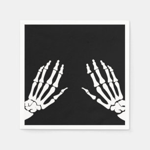 Serviette En Papier Squelette