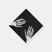 Serviette En Papier Squelette (Coin)