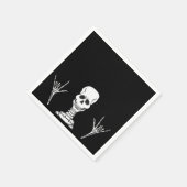 Serviette En Papier Squelette serviettes ILY (Coin)