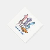 Serviette En Papier Squid (Coin)