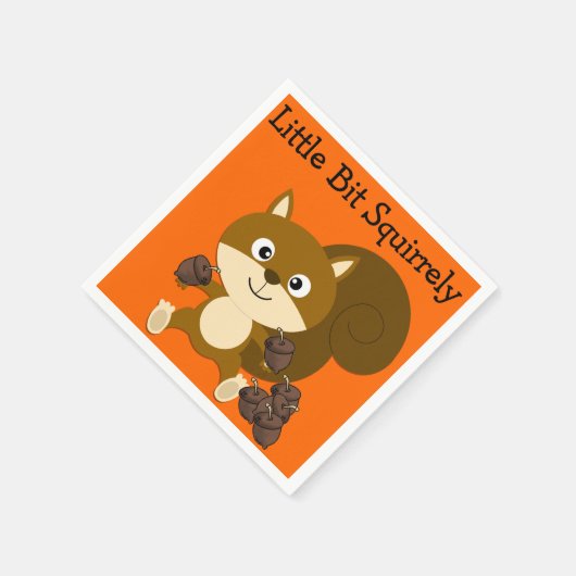 Serviette En Papier Squirrely (Coin)