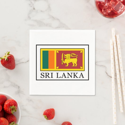 Serviette En Papier Sri Lanka (En situation)