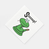 Serviette En Papier Sssssup ! Serpent (Coin)