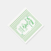 Serviette En Papier St patrick elle a trouvé son charme chanceux enter (Coin)