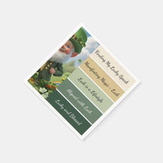 Serviette En Papier St. Patrick’s Affirmation (Coin)