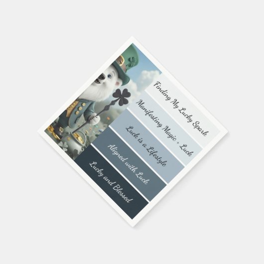 Serviette En Papier St. Patrick’s Affirmation (Coin)