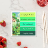 Serviette En Papier St. Patrick’s Affirmation Napkins (En situation)