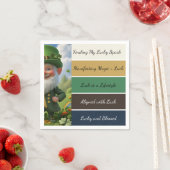 Serviette En Papier St. Patrick’s Affirmation Napkins (En situation)