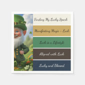 Serviette En Papier St. Patrick’s Affirmation Napkins (Devant)