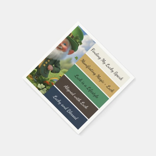 Serviette En Papier St. Patrick’s Affirmation Napkins (Coin)