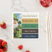 Serviette En Papier St. Patrick’s Affirmation Napkins (En situation)