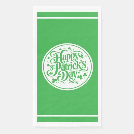 Serviette En Papier St. Patrick's (Devant)