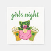 Serviette En Papier St Patrick's Day Fille's Night (Devant)
