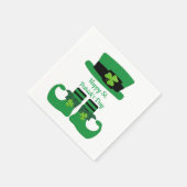 Serviette En Papier St. Patrick's Day, Irlandais, Leprechaun, Parti Ve (Coin)