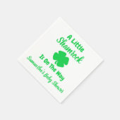 Serviette En Papier St Patrick's Day, petit Shamrock (Coin)