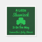 Serviette En Papier St Patrick's Day, petit Shamrock (Devant)