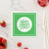 Serviette En Papier St. Patrick's Paper (En situation)