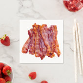 Serviette En Papier Stack de Bacon (En situation)