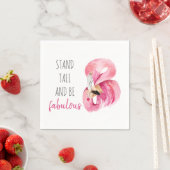 Serviette En Papier Stand Exotique Moderne Haut Et Être Fabuleux Flama (En situation)