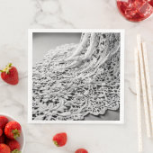 Serviette En Papier Standard Dinner Napkin for Wedding (En situation)