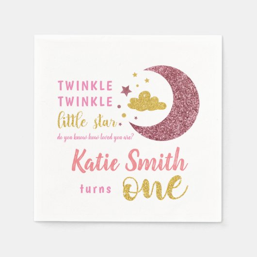 Serviette En Papier Star de Twinkle (Devant)