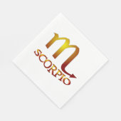 Serviette En Papier Star Gold de Scorpio (Coin)