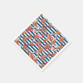 Serviette En Papier Starfish and Stripes (Coin)