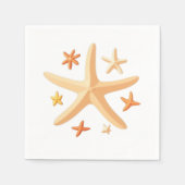 Serviette En Papier Starfish and the Small Ones (Devant)