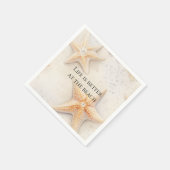 Serviette En Papier Starfish Ocean Beach (Coin)