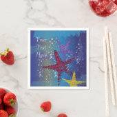 Serviette En Papier Starfish Seastar (En situation)