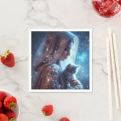 Serviette En Papier Starlit Guardian (En situation)