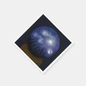 Serviette En Papier Starry Night Crystal Ball Napkin (Coin)