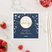 Serviette En Papier Starry Night Moon & Stars / Galaxy Twinkle Star (En situation)