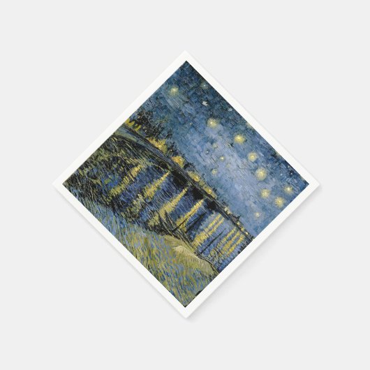 Serviette En Papier Starry Night Vincent van Gogh (Coin)