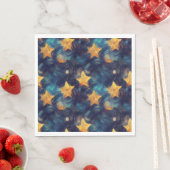 Serviette En Papier Starry Sky (En situation)