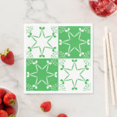 Serviette En Papier Stars irlandais (En situation)