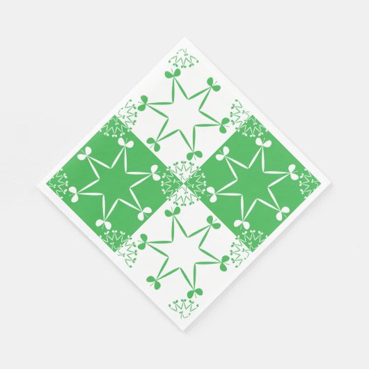 Serviette En Papier Stars irlandais (Coin)