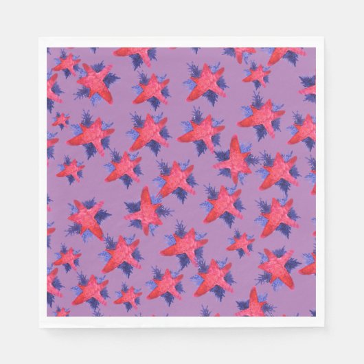 Serviette En Papier Stars Noël Mood Papier Naples (Devant)